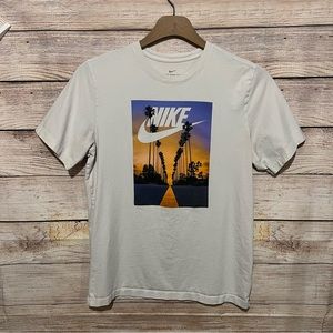 Nike Air Palm Tree Sunset Tee Mens L